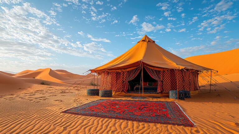Morocco Sand Dunes Oasis 6 Luxury Desert Camp in Sahara