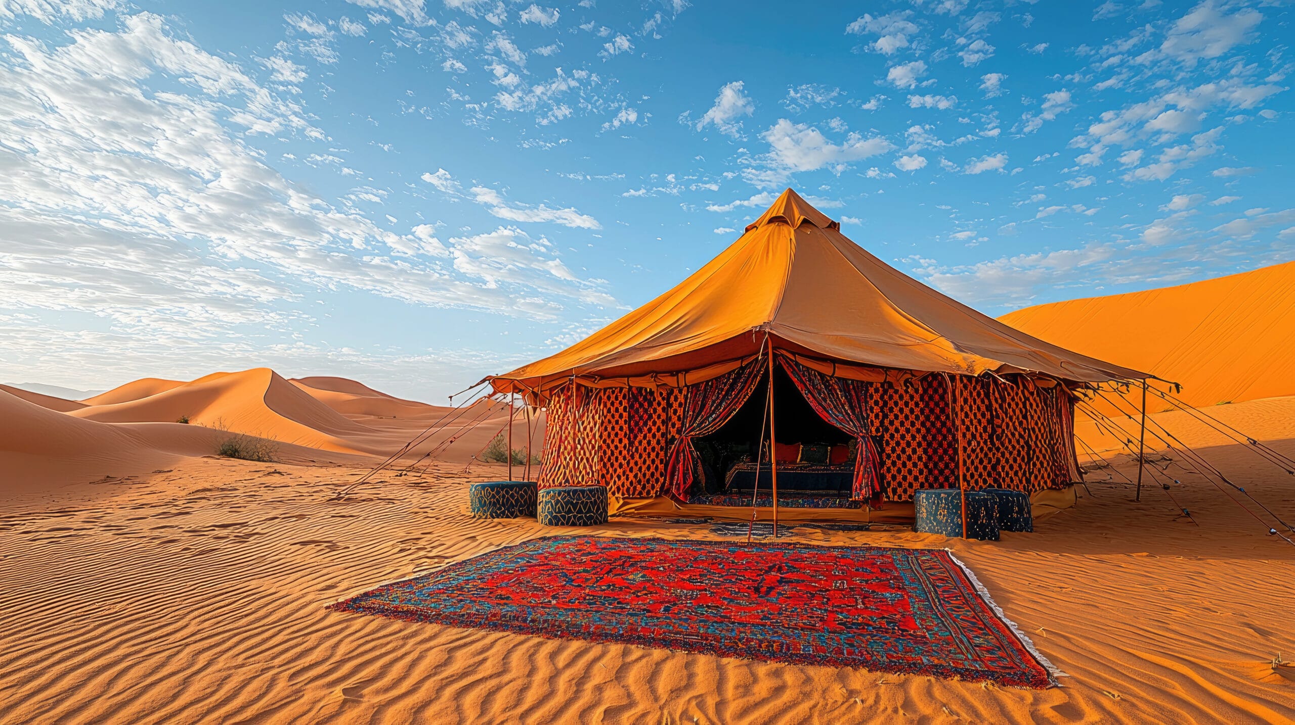 Luxury Desert Camp in Sahara